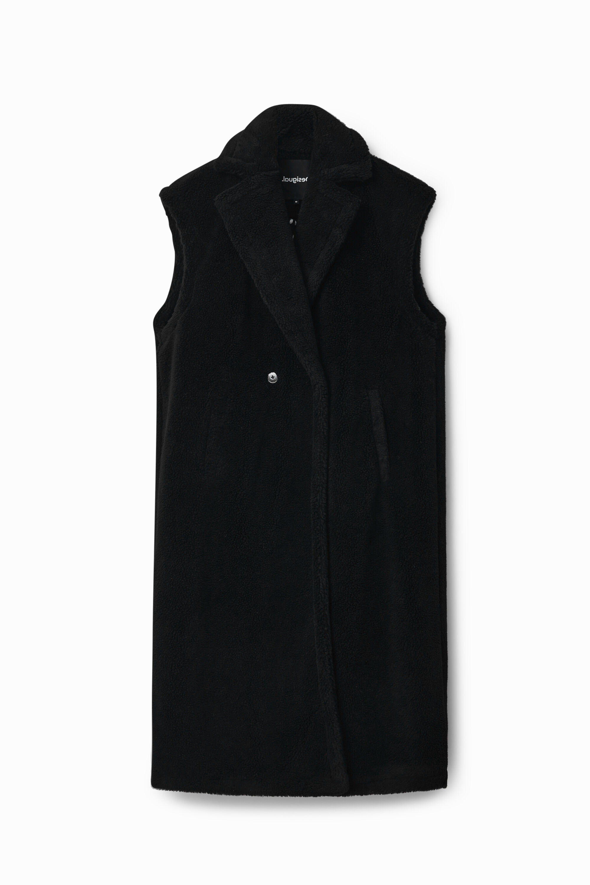 Gilet long mouton