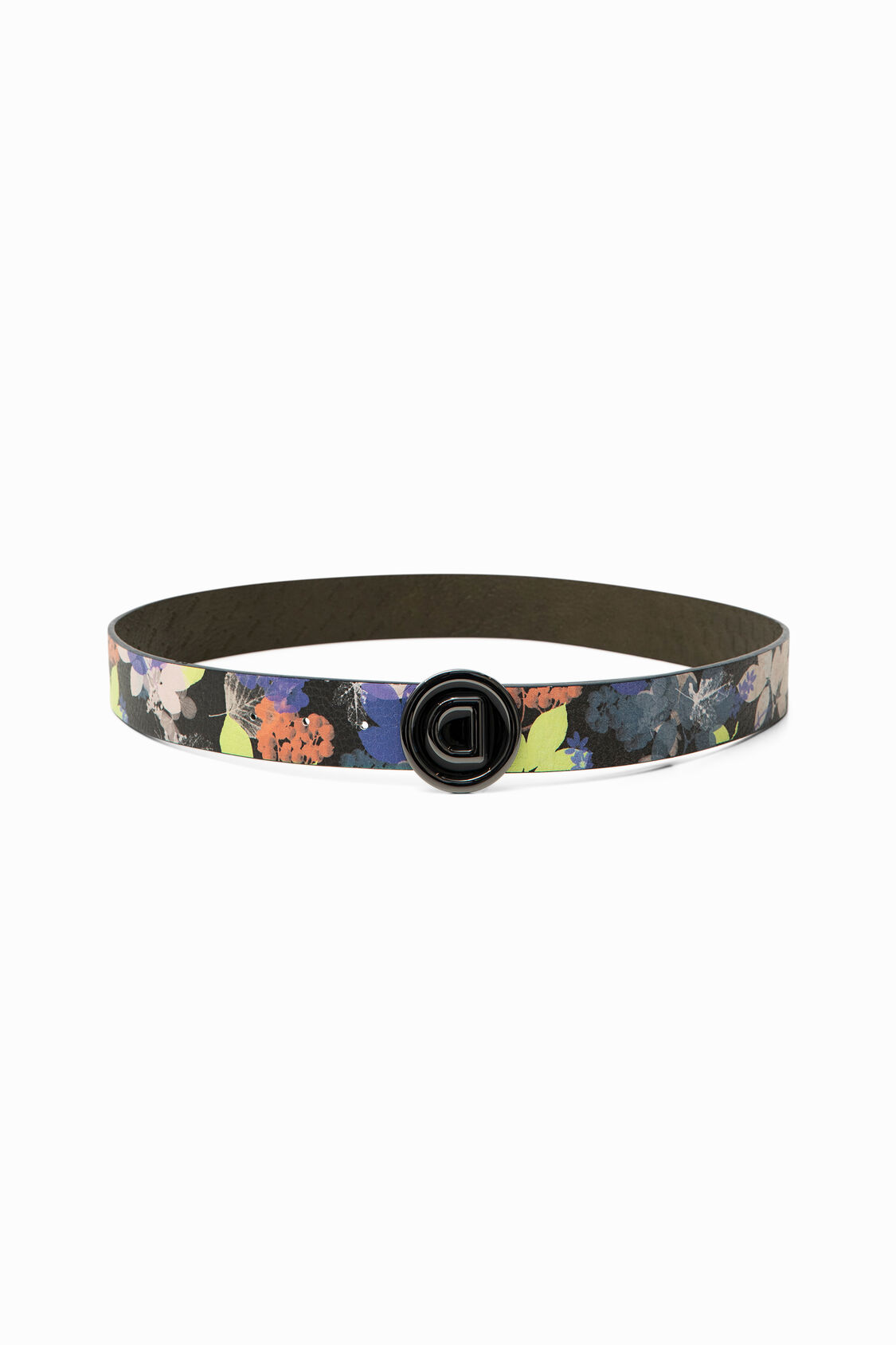 Reversible Belt Logo Plaque Desigual Com