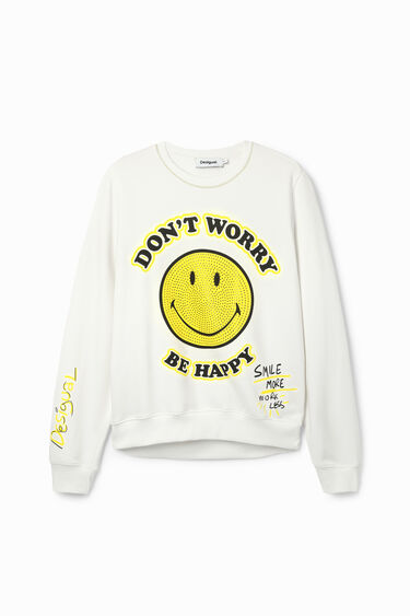 Sweater Smiley Originals ® Strass | Desigual