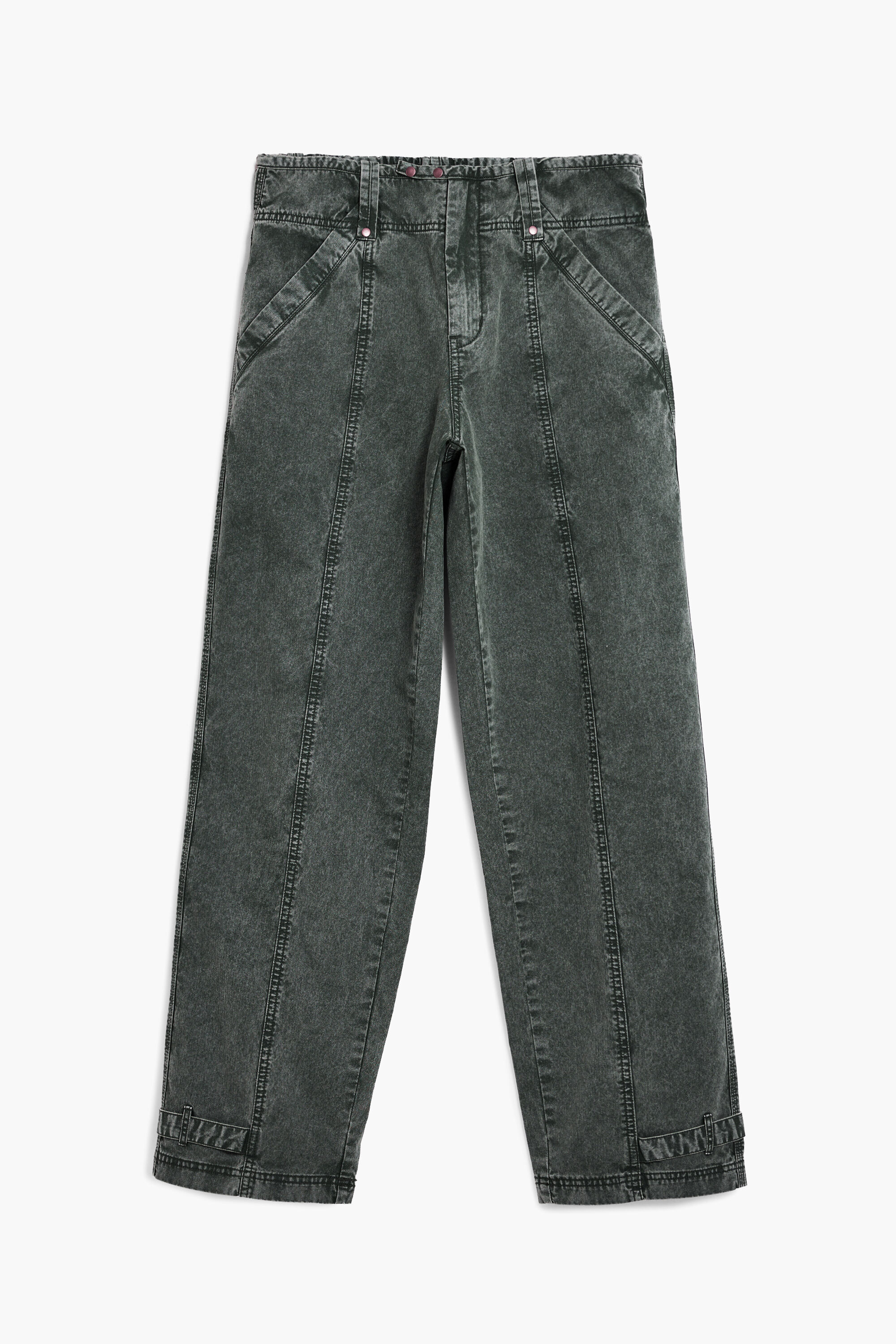 シルバー ストレートデニム レディース Limited Edition Foil Skinny Jean at Seven7 Jeans