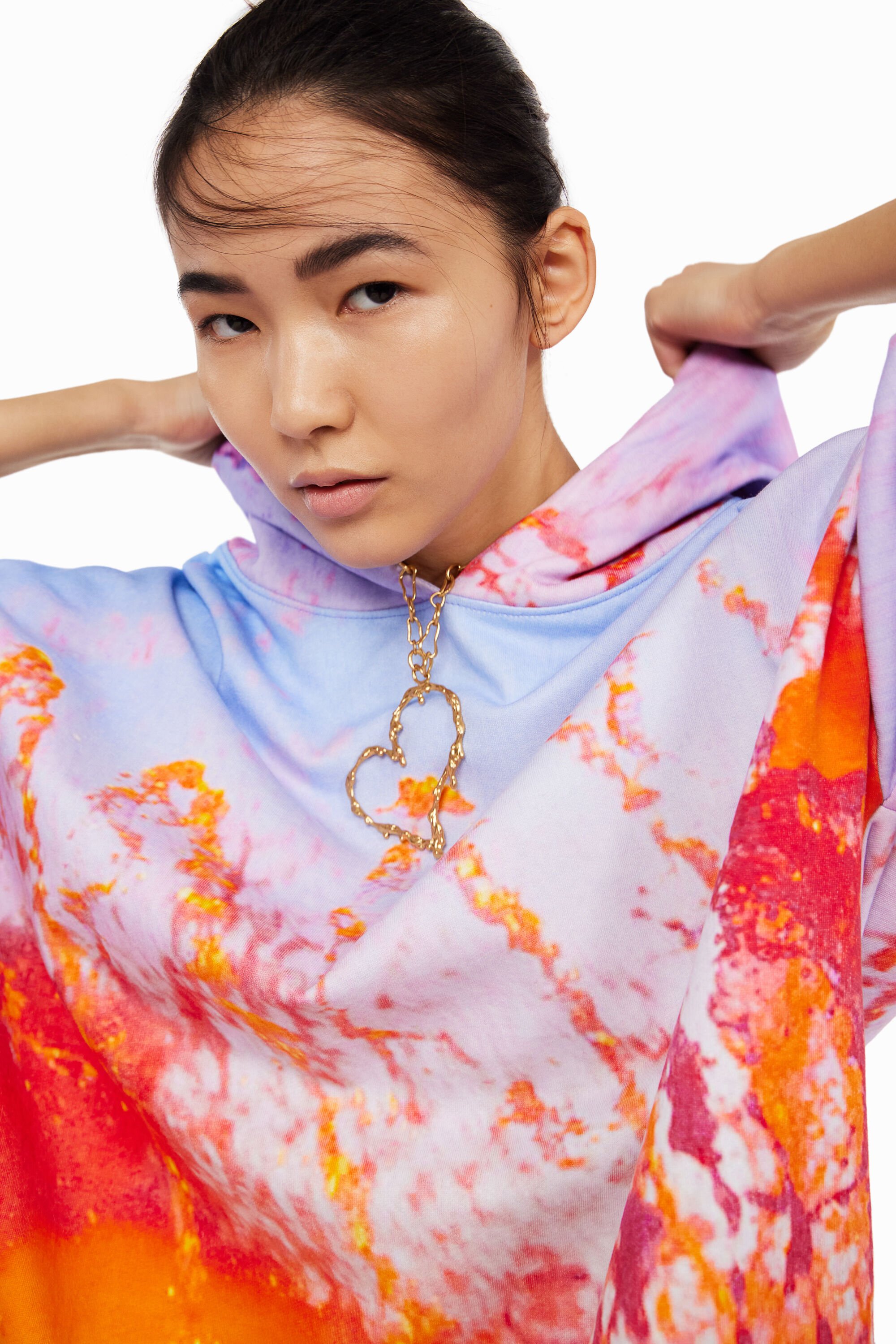 レディース M / mika ninagawa オーバーサイズ フーディ | Desigual.com