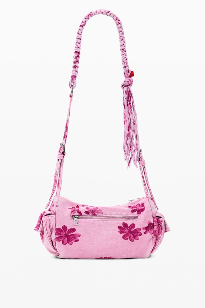 Medium denim crossbody bag | Desigual