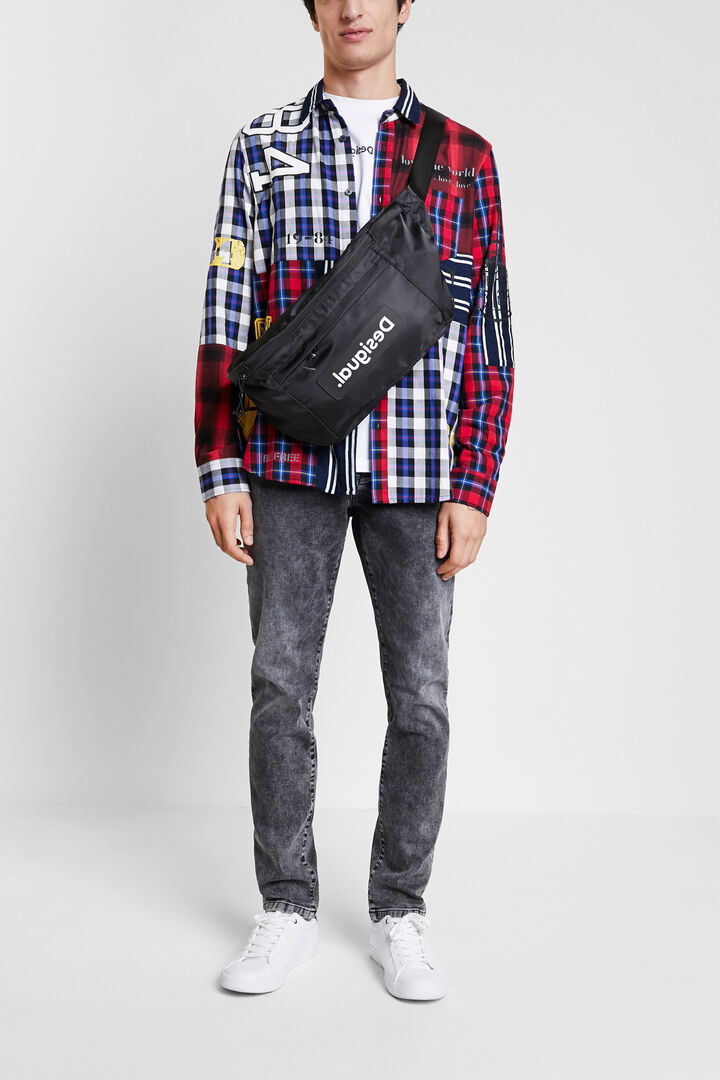 Tartan patch shirt | Desigual