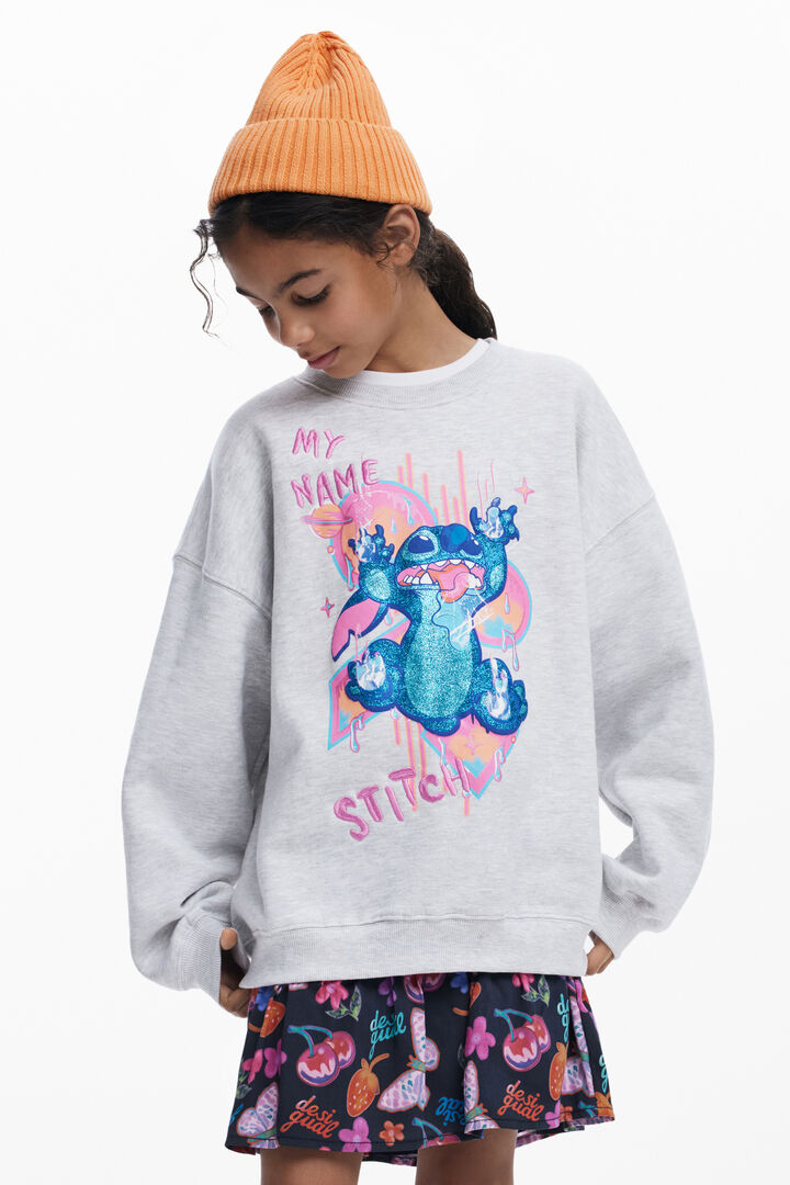 Pulover Stitch™ z bleščicami | Desigual