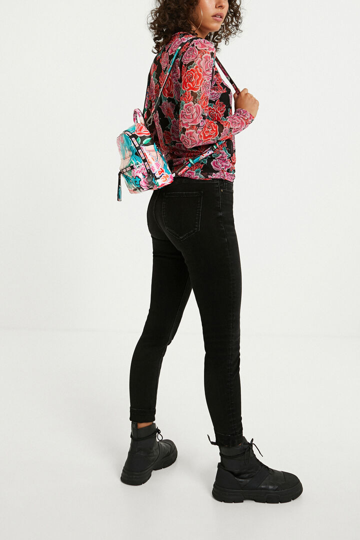 Slim floral T-shirt | Desigual