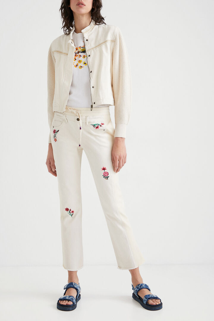 Vaquero jogger floral | Desigual