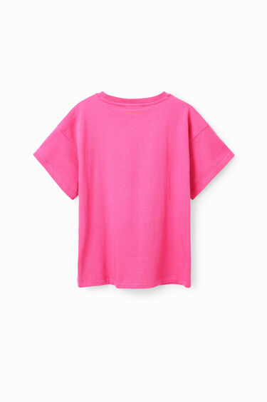 Camiseta corazón lentejuelas | Desigual