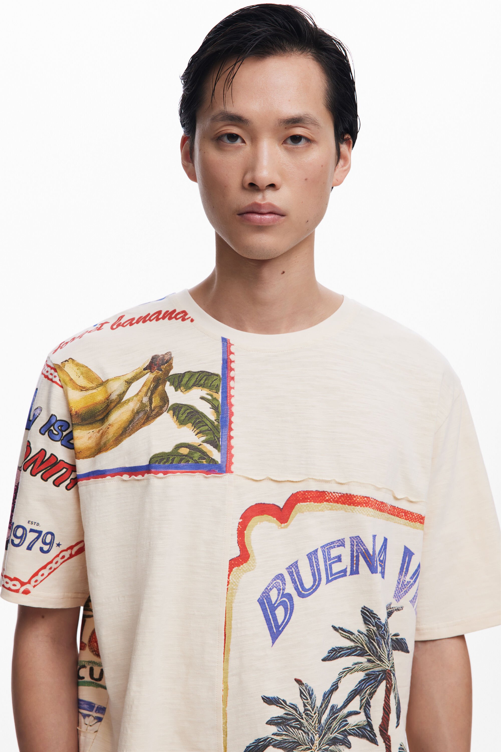 ♥Desigual♥ポストカード パーカー セール】ポストカードプリントパーカー ピンク（スウェット