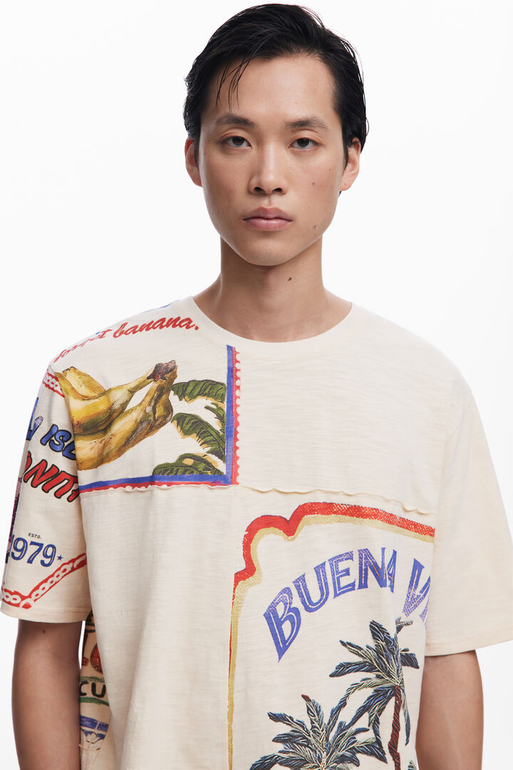 BuenaVida postcard T-shirt | Desigual