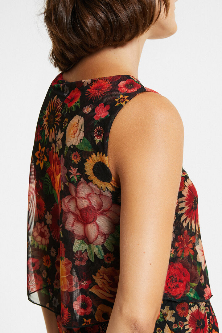 Floral flounces dress | Desigual