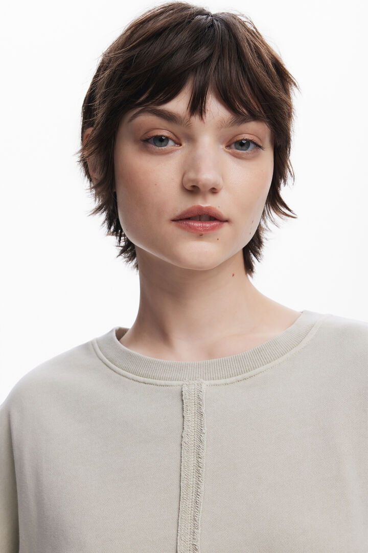 Sweatshirt mit Steppnähten | Desigual