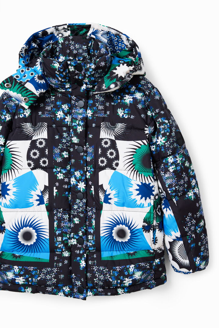 Patchwork padded jacket | Desigual