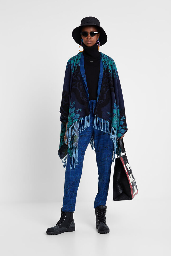 Galactic mandala poncho | Desigual