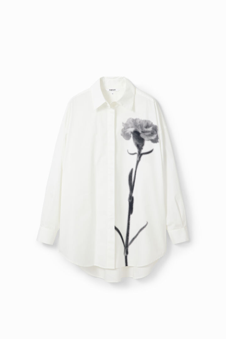 Oversize flower shirt | Desigual