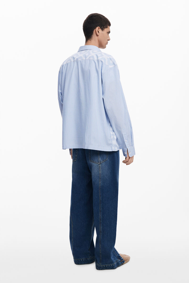 Long-sleeve striped shirt | Desigual