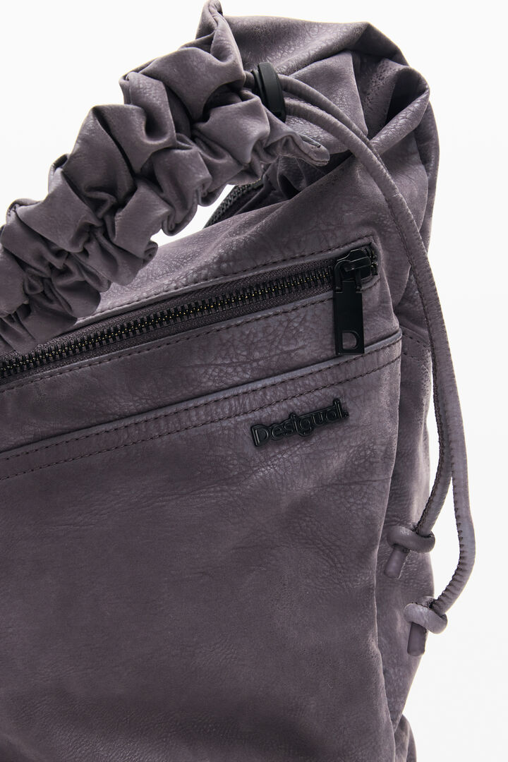 Medium bag with leather effect | Desigual