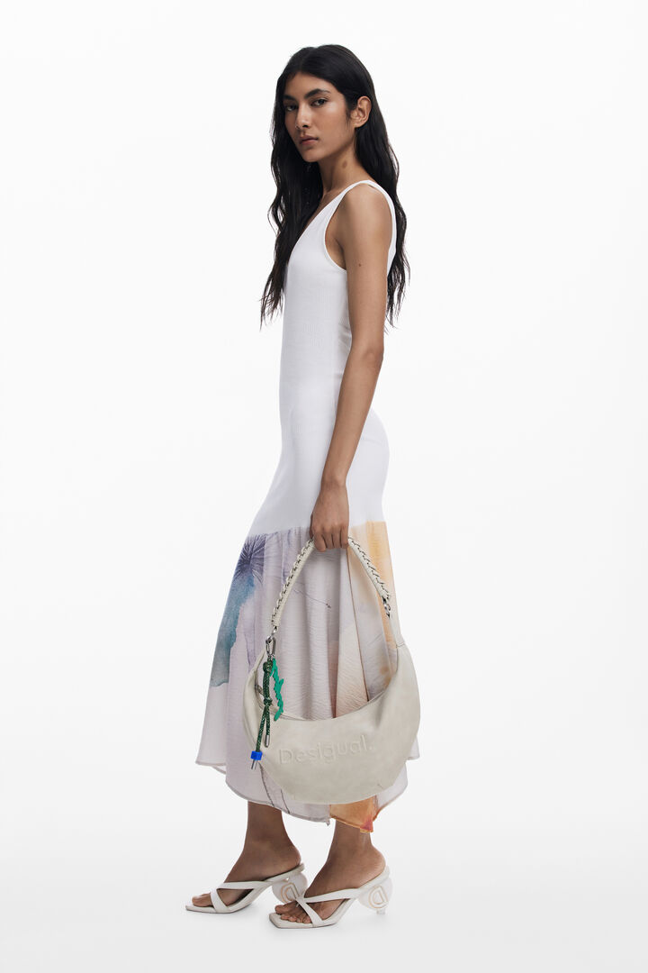 Bossa logo 3D bandolera mitjana | Desigual