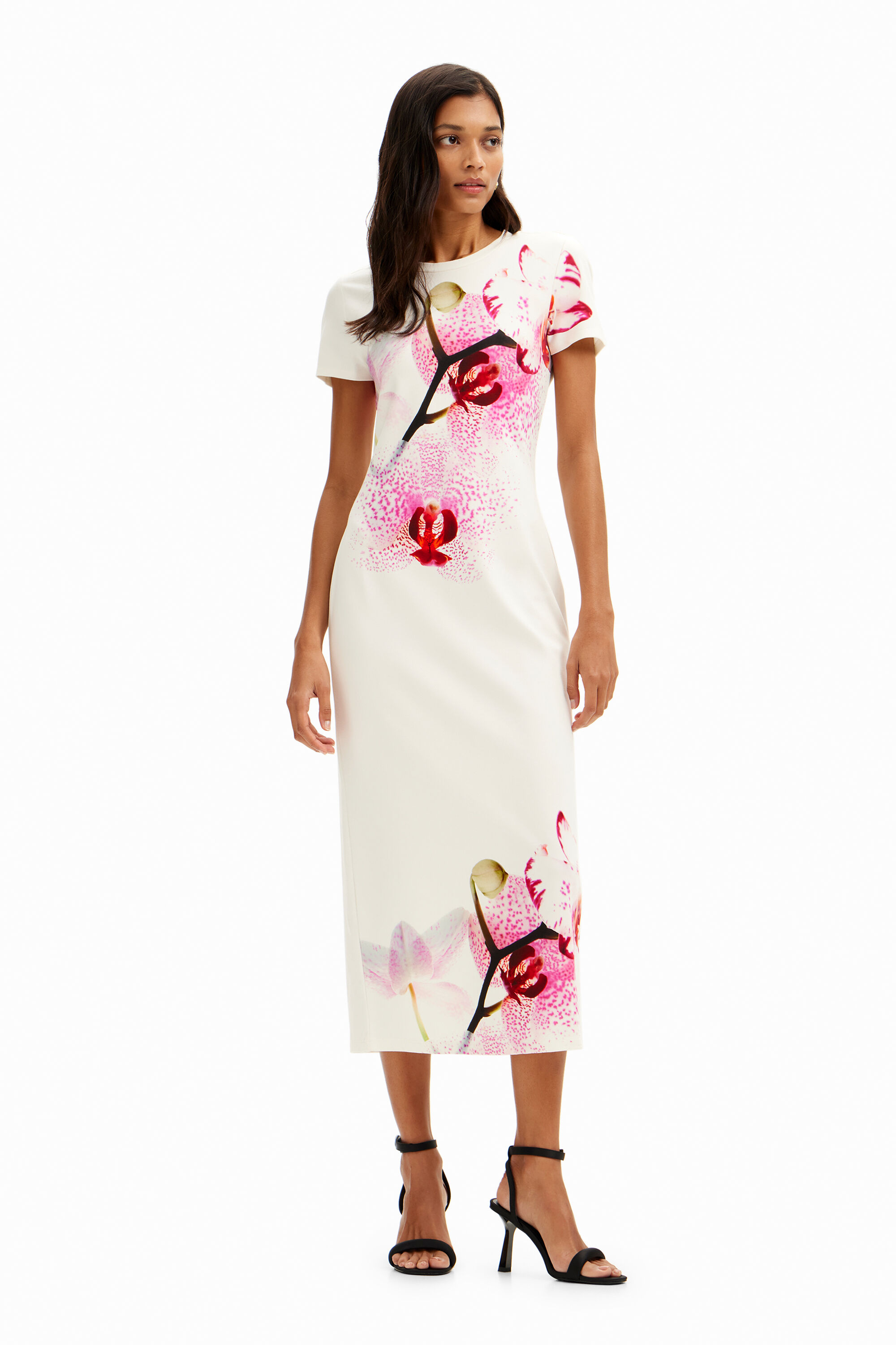 Desigual M. Christian Lacroix orchid midi dress