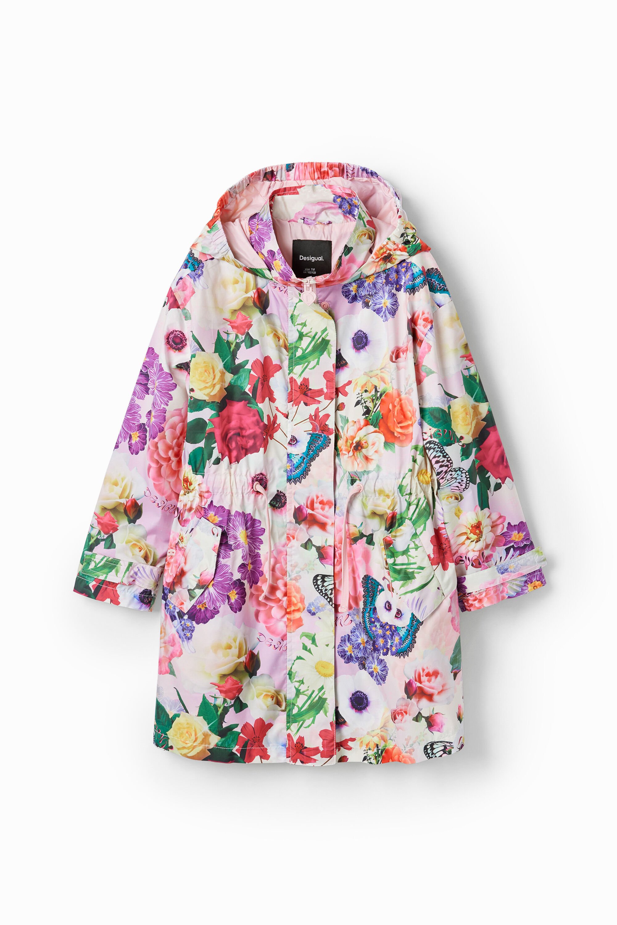 desigual Parka capuchon fantasie - MATERIAL FINISHES