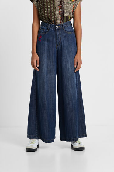 Verwonderend Jeans met wijde pijpen Tencel™ | Desigual.com SX-57