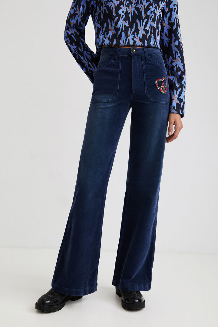 Pantalón wide leg slim | Desigual