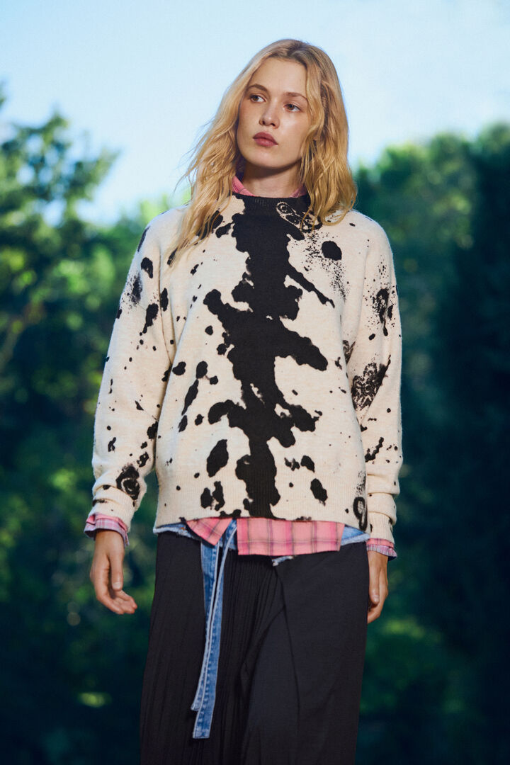 Pullover mit Animalprint