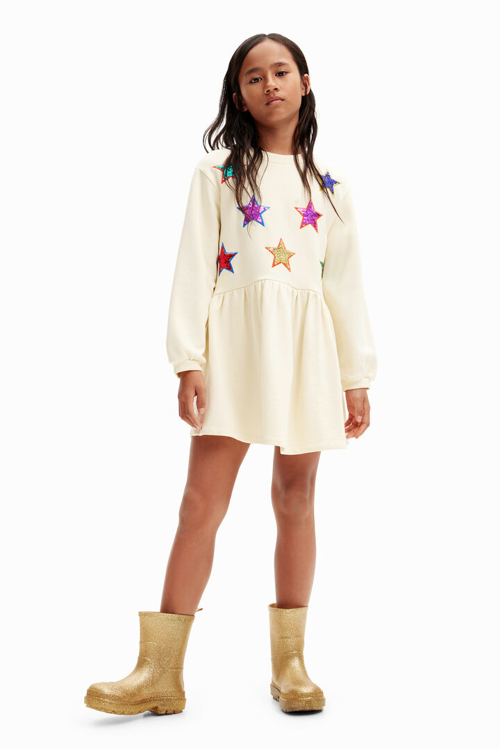 Star dress sweatshirt