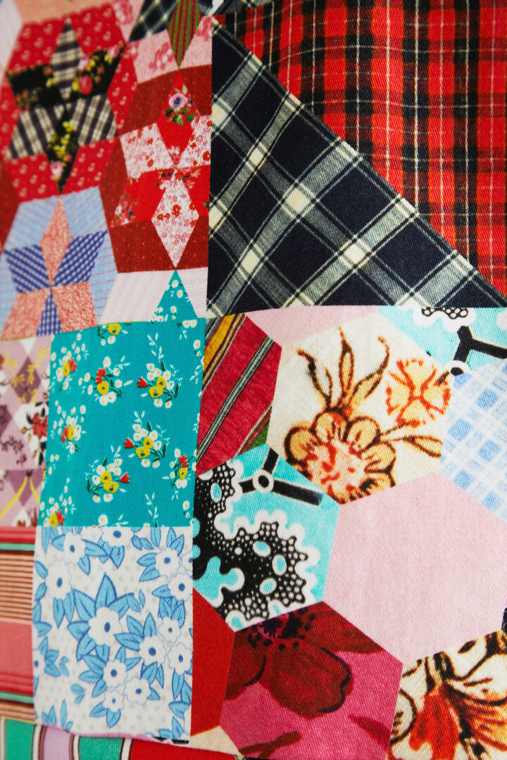 Overgooier met patchwork Johnson Hartig | Desigual