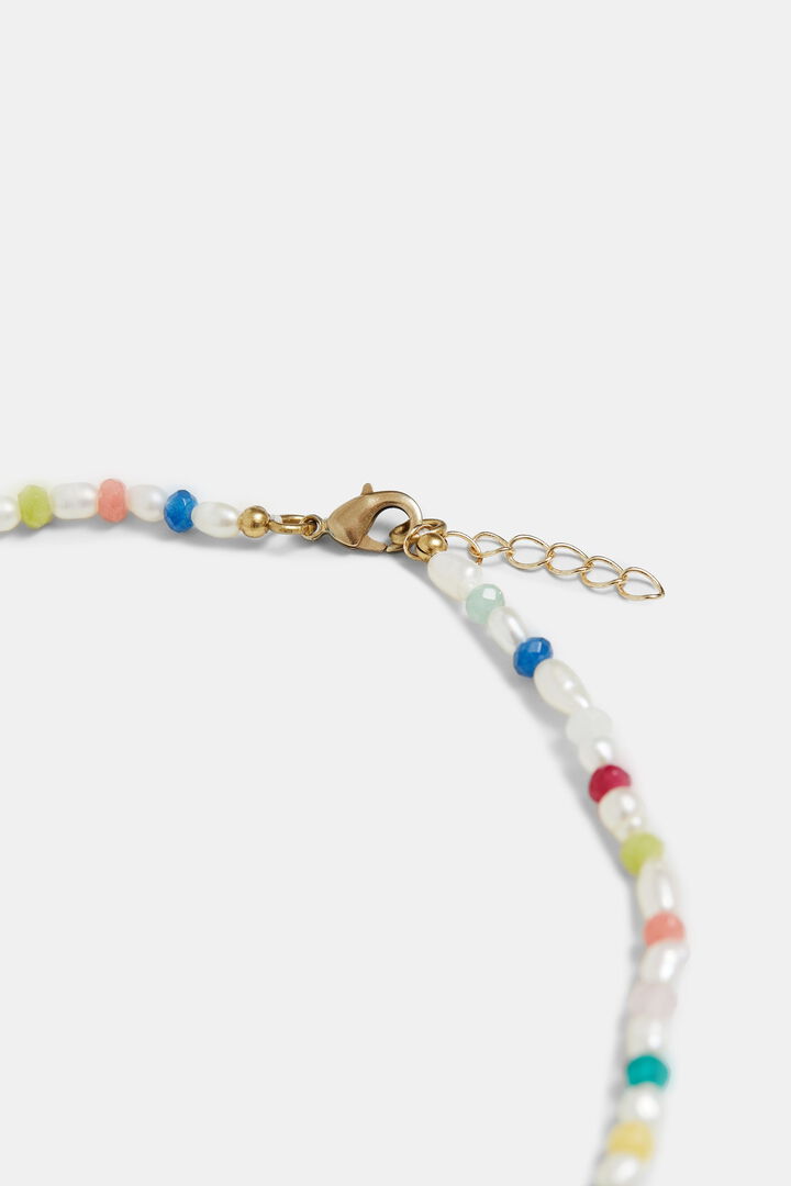 Gargantilla perlas arroz charms | Desigual