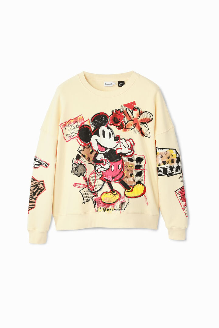 Sweatshirt oversize Mickey Mouse
