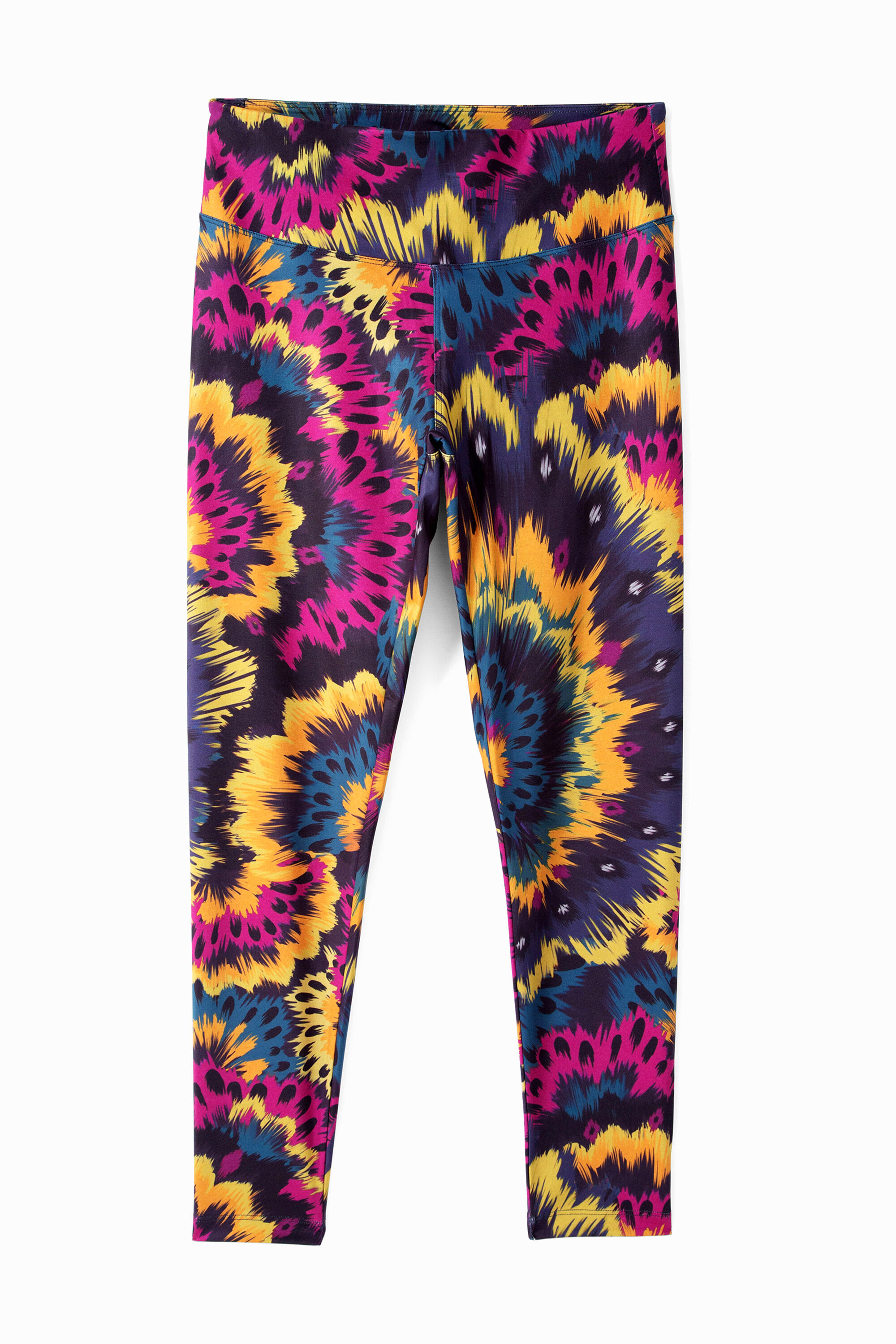 Galaktische Sport-Leggings im Slim Fit