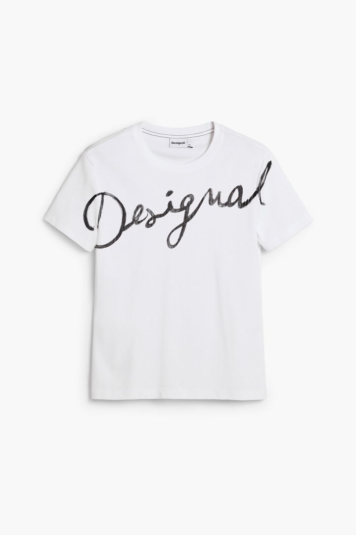 Knitted logo T-shirt | Desigual