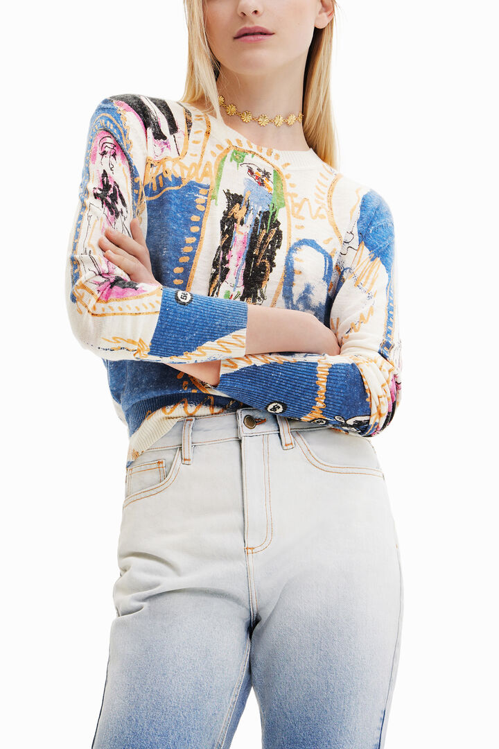 Illustrated jumper | Desigual