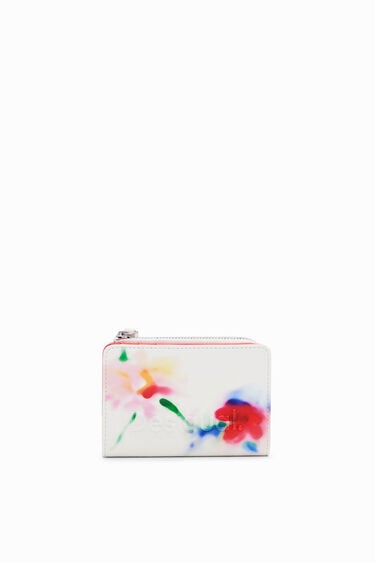 S watercolour floral wallet | Desigual