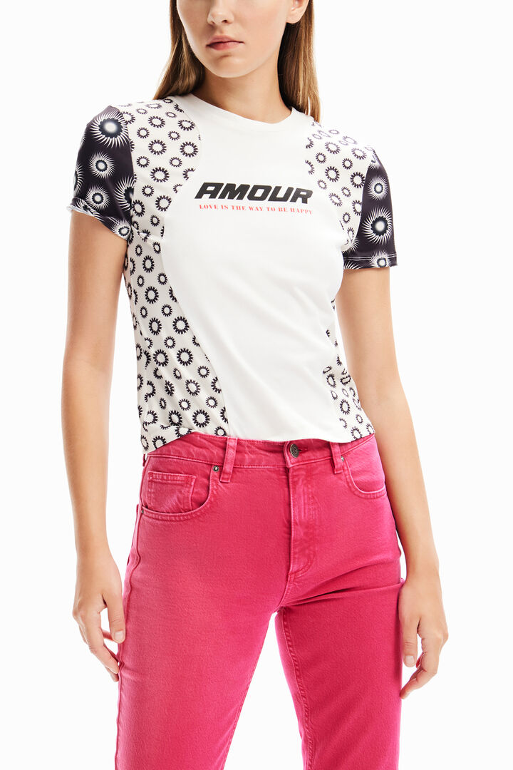 Camiseta patch geométrico | Desigual