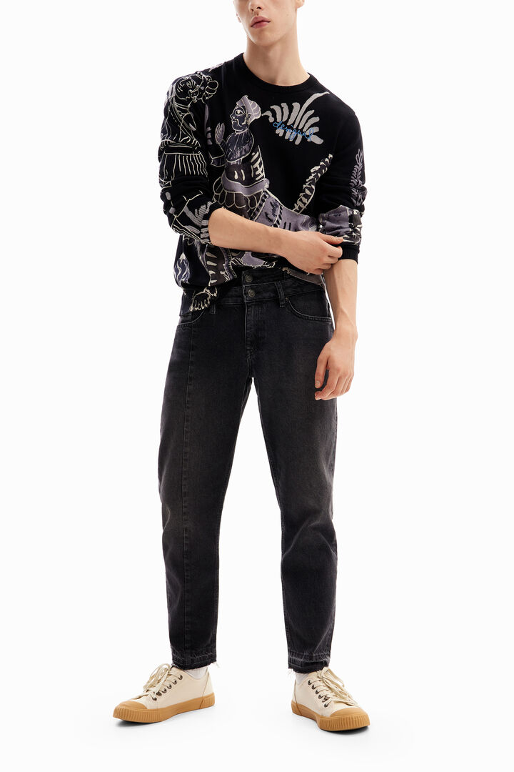 Fine India print pullover | Desigual