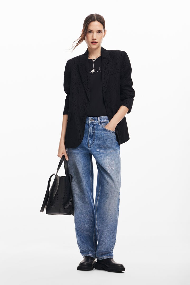 Balloon denim jeans | Desigual
