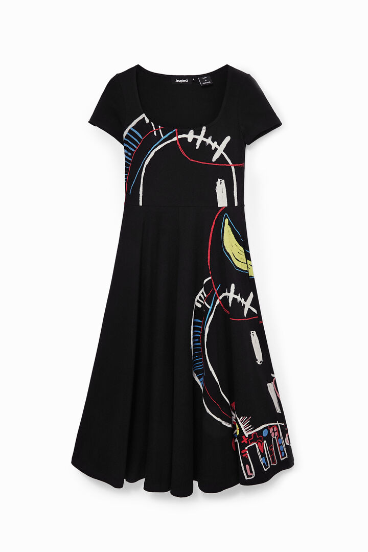 Midi A-line dress