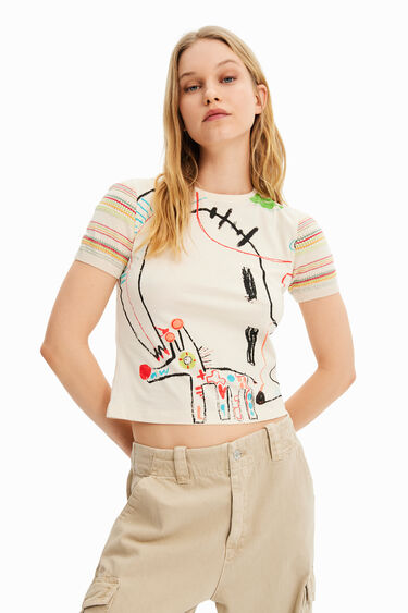 Camiseta punto arty | Desigual