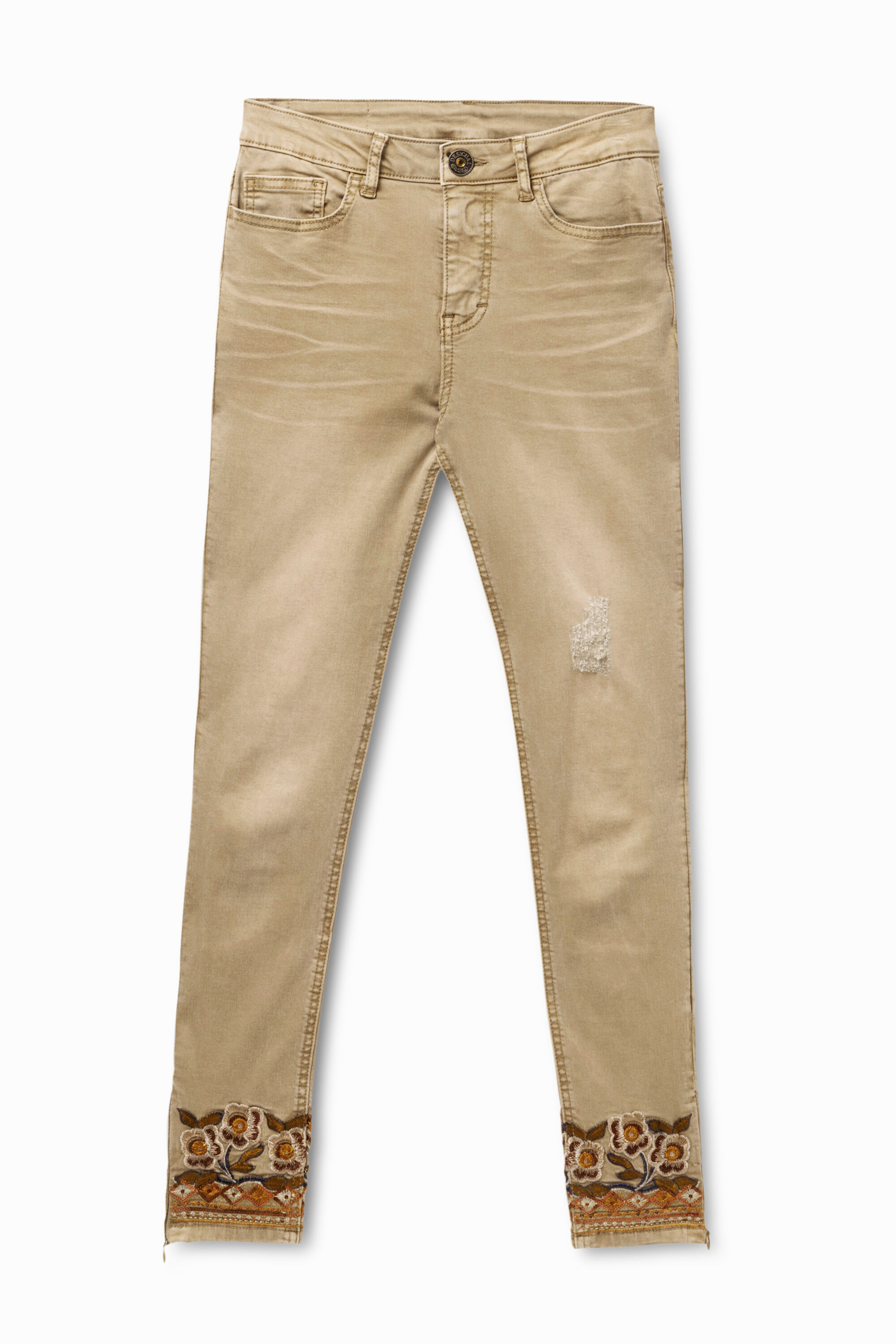 Pantalón vaquero skinny exótico - WHITE - 38