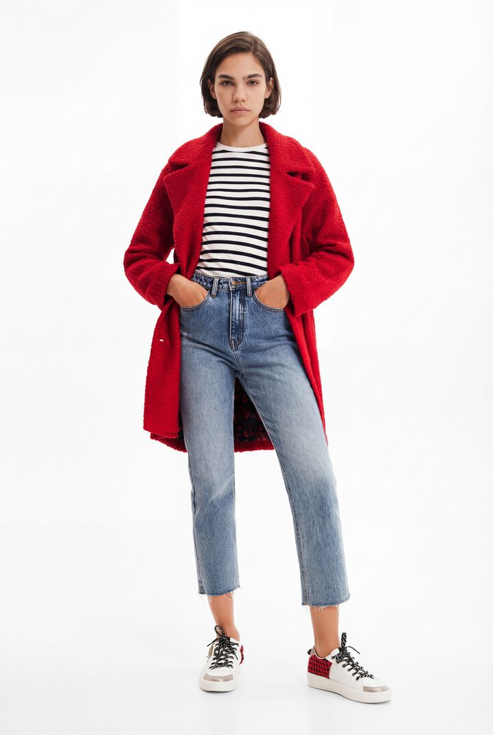 Straight cropped jeans | Desigual