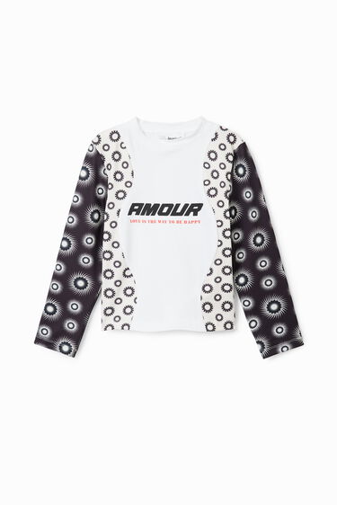 Camiseta patch geométrico | Desigual