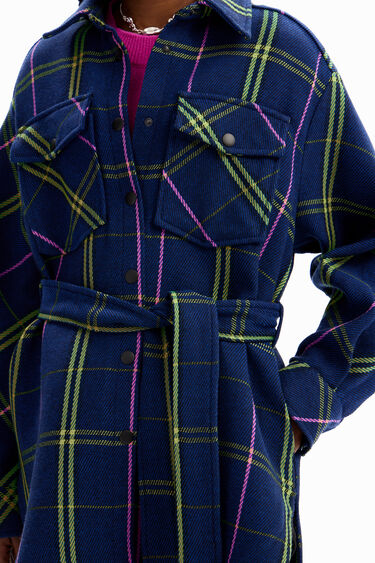 Veste surchemise carreaux | Desigual