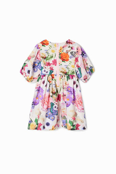 A-line floral dress | Desigual