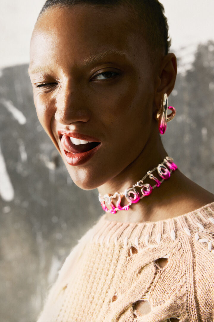 ZALIO HEART EARRINGS | Desigual