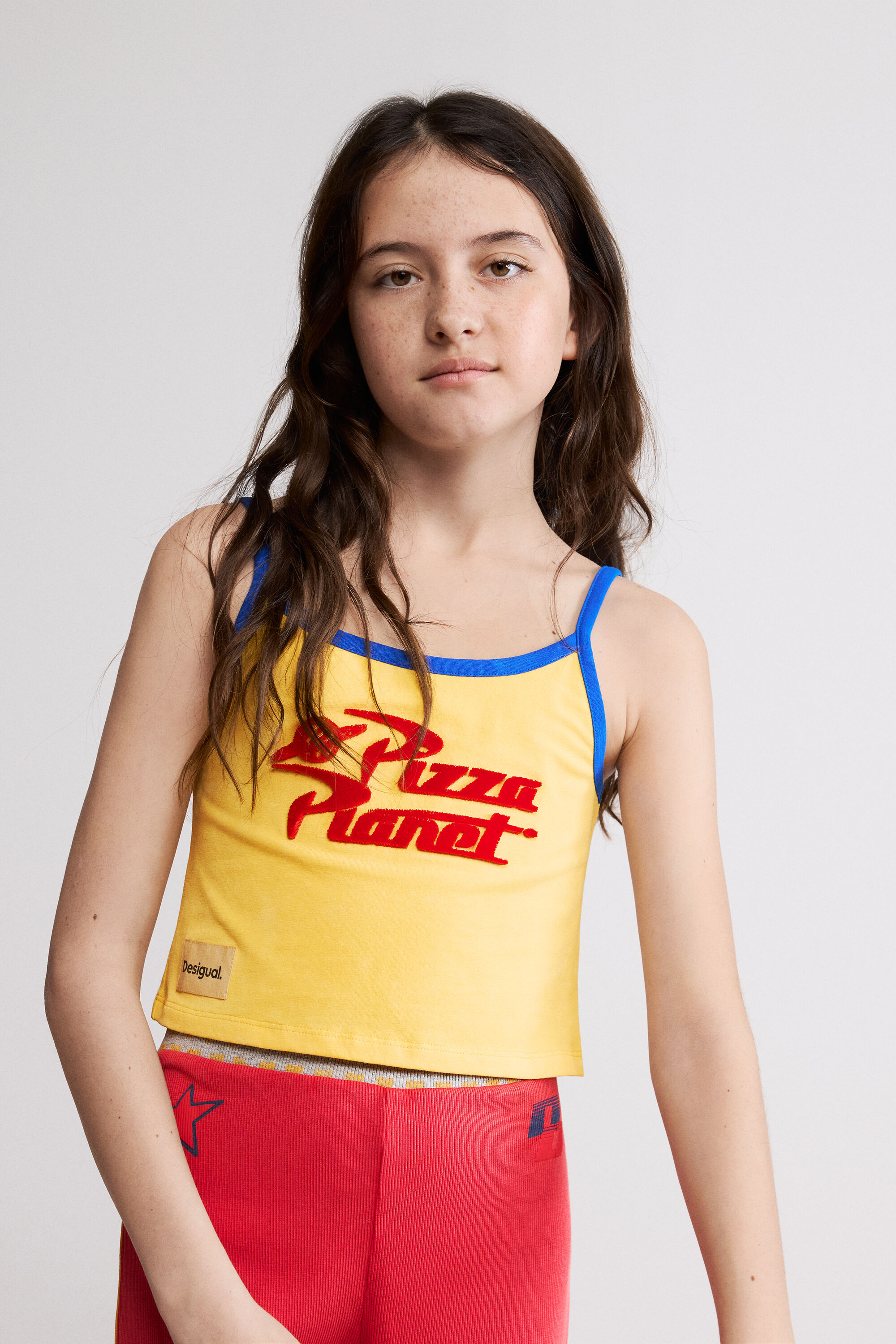 Desigual, Camiseta de alças Toy Story™, AlgodÃO, Amarelo, 13/14