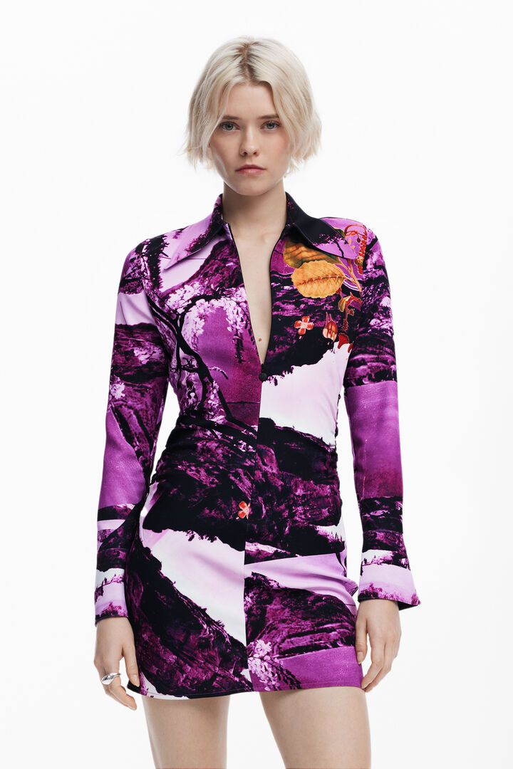 Dress designed by Mr. Christian Lacroix | Desigual