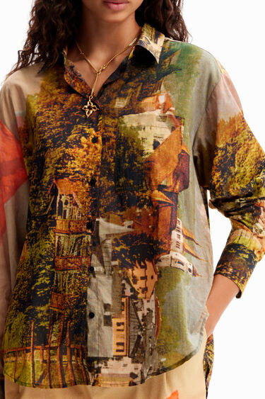 Camisa paisaje M. Christian Lacroix | Desigual