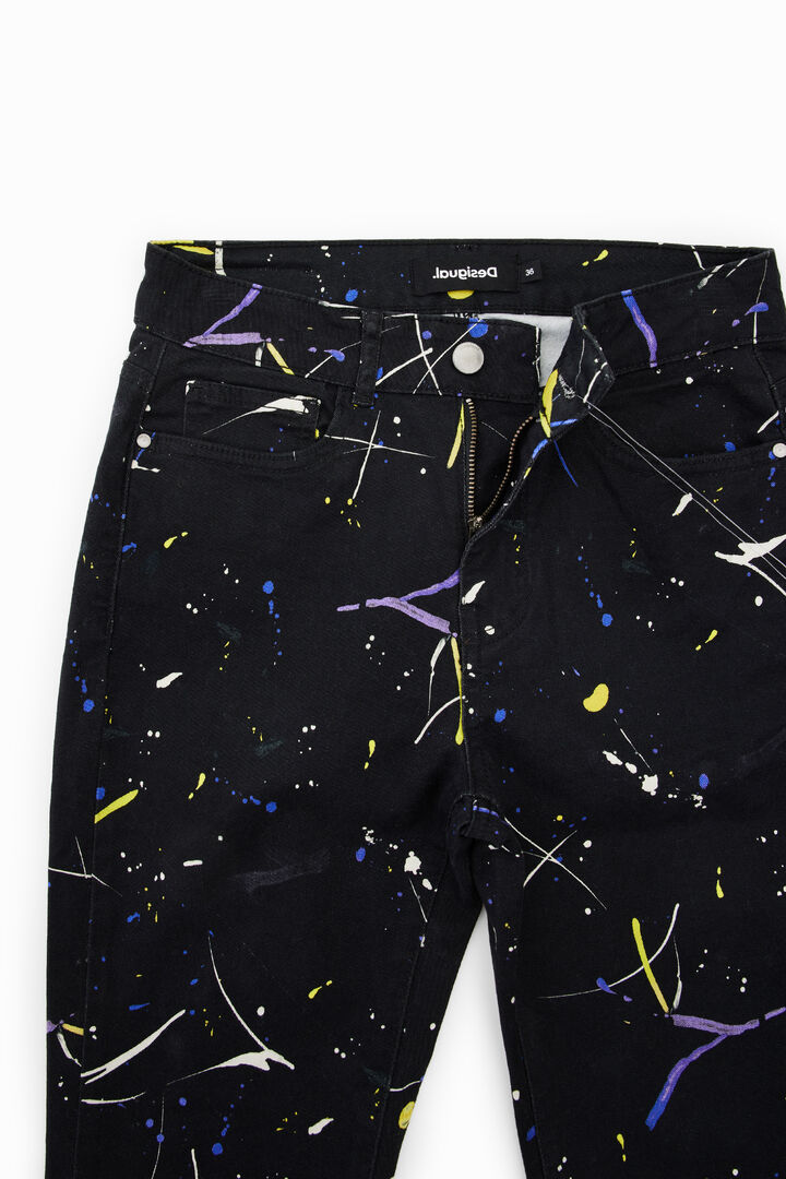 Vaqueros Skinny pintura | Desigual