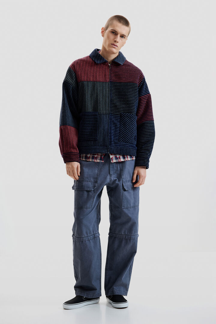 STRIPED OVERCOAT JACKET | Desigual